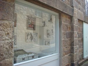 photo of studio window