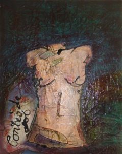 painting of a woman's torso