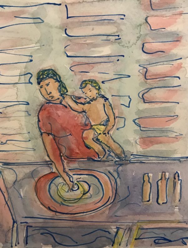 small watercolour for sale