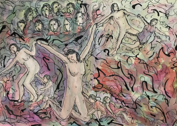 painting in exhibition