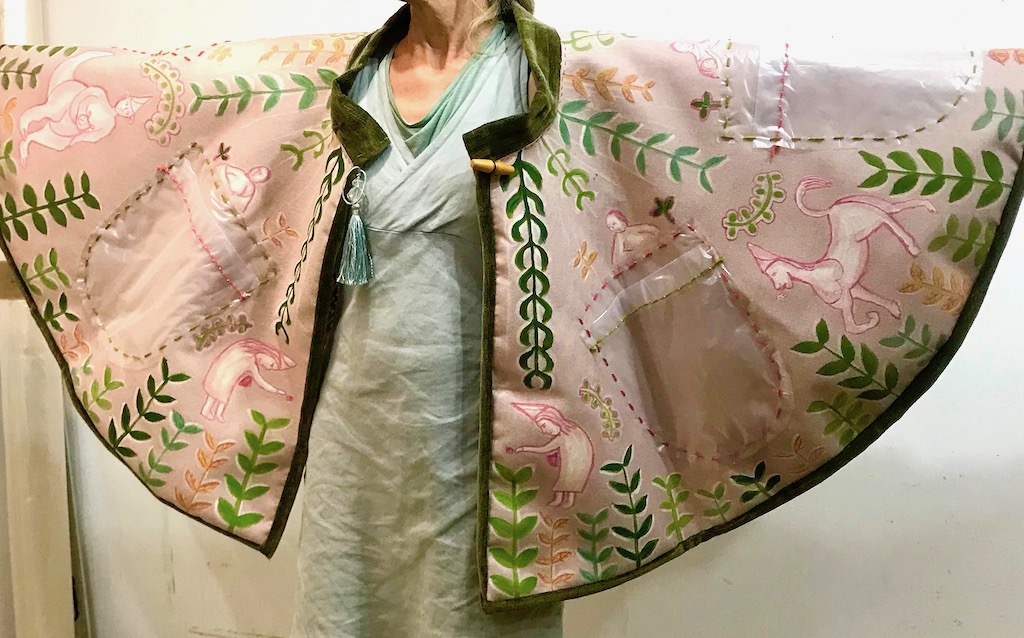 circular painting Crone Cape